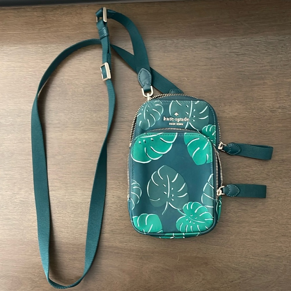 Kate Spade Monstera Phone Crossbody